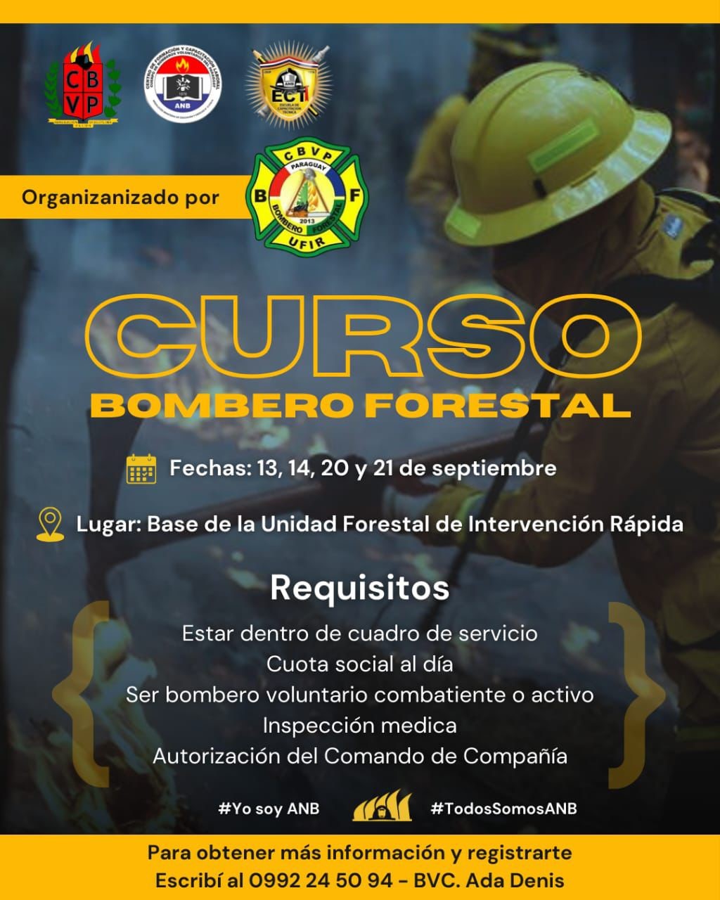 CURSO BOMBERO FORESTAL - UFIR